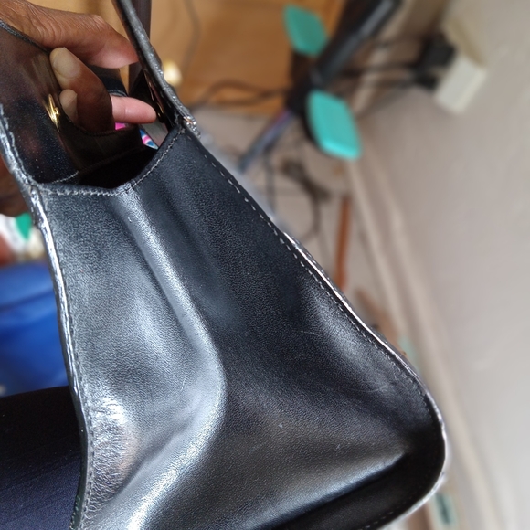 Agnes and Hoss Silk Mini Tote Satchel Wth Defects - Picture 6 of 11